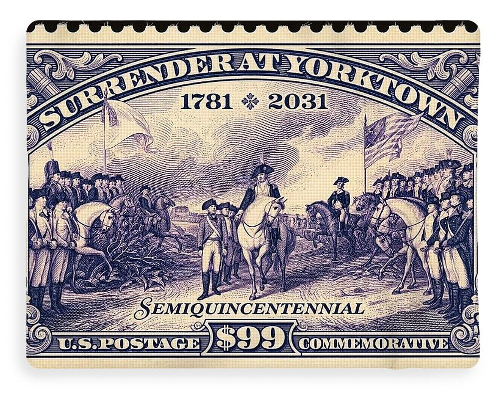 Surrender at Yorktown $99 - Blanket