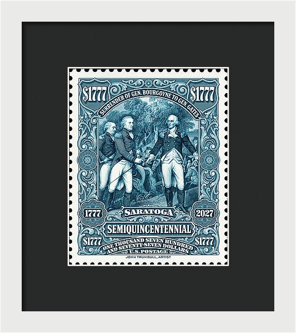 Saratoga $1777 - Framed Print