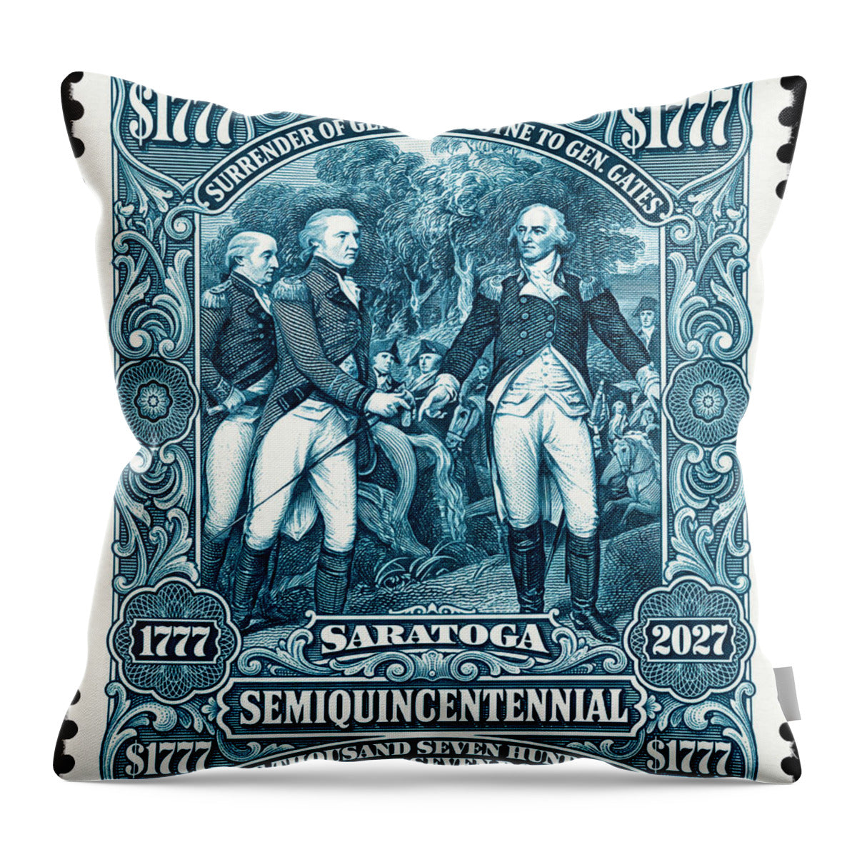 Saratoga $1777 - Throw Pillow