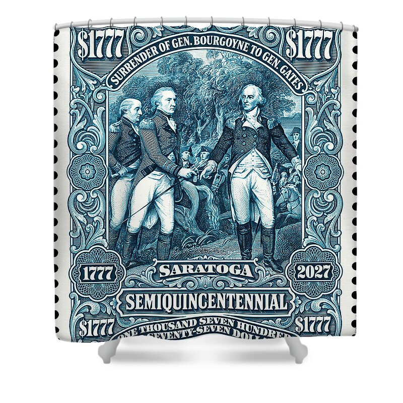 Saratoga $1777 - Shower Curtain