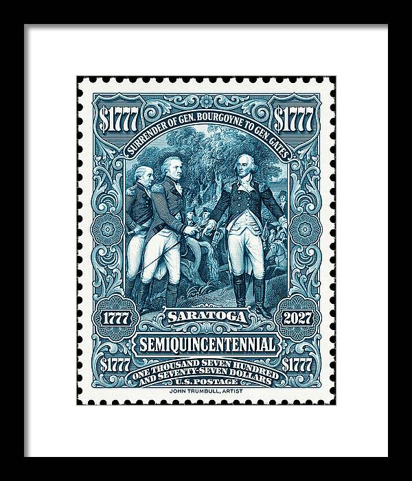 Saratoga $1777 - Framed Print