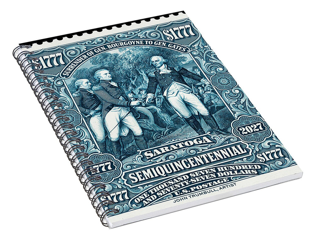 Saratoga $1777 - Spiral Notebook