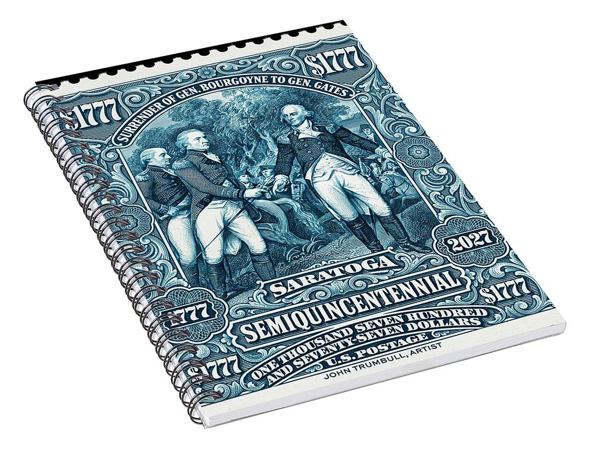 Saratoga $1777 - Spiral Notebook