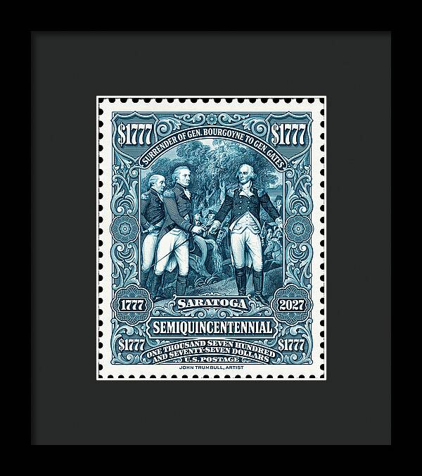 Saratoga $1777 - Framed Print