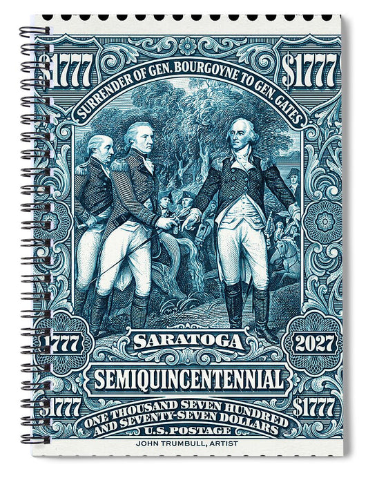 Saratoga $1777 - Spiral Notebook
