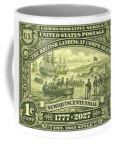The British Landing at Compo 1c - Mug
