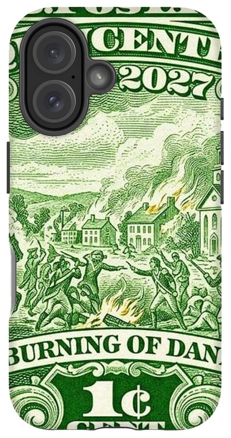 The Burning of Danbury 1c - Phone Case