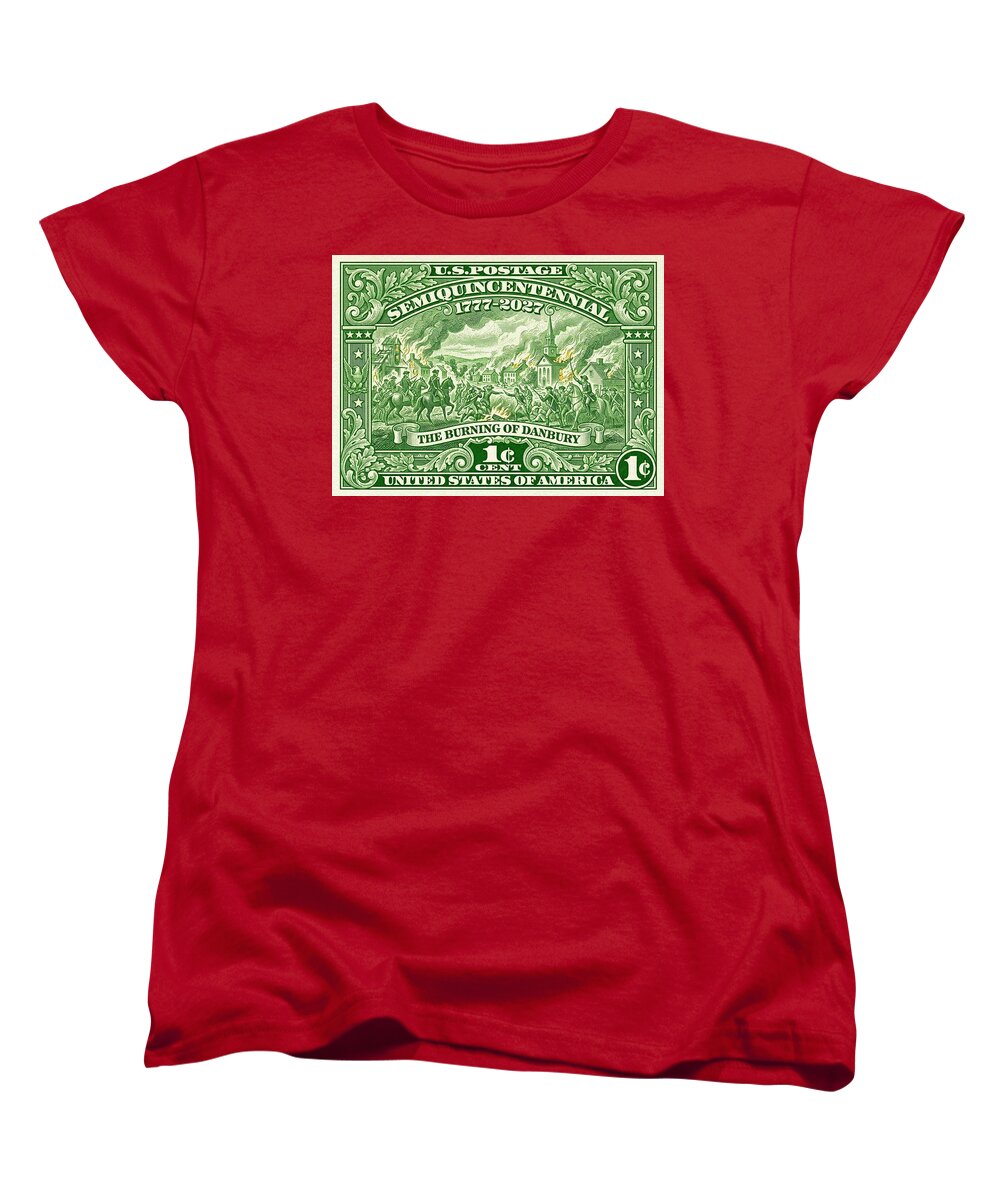 The Burning of Danbury 1c - Women's T-Shirt (Standard Fit)