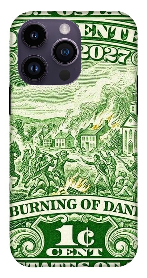 The Burning of Danbury 1c - Phone Case