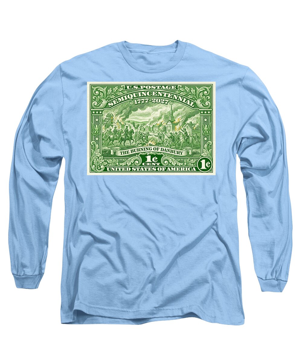 The Burning of Danbury 1c - Long Sleeve T-Shirt
