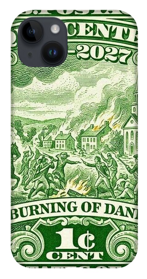The Burning of Danbury 1c - Phone Case