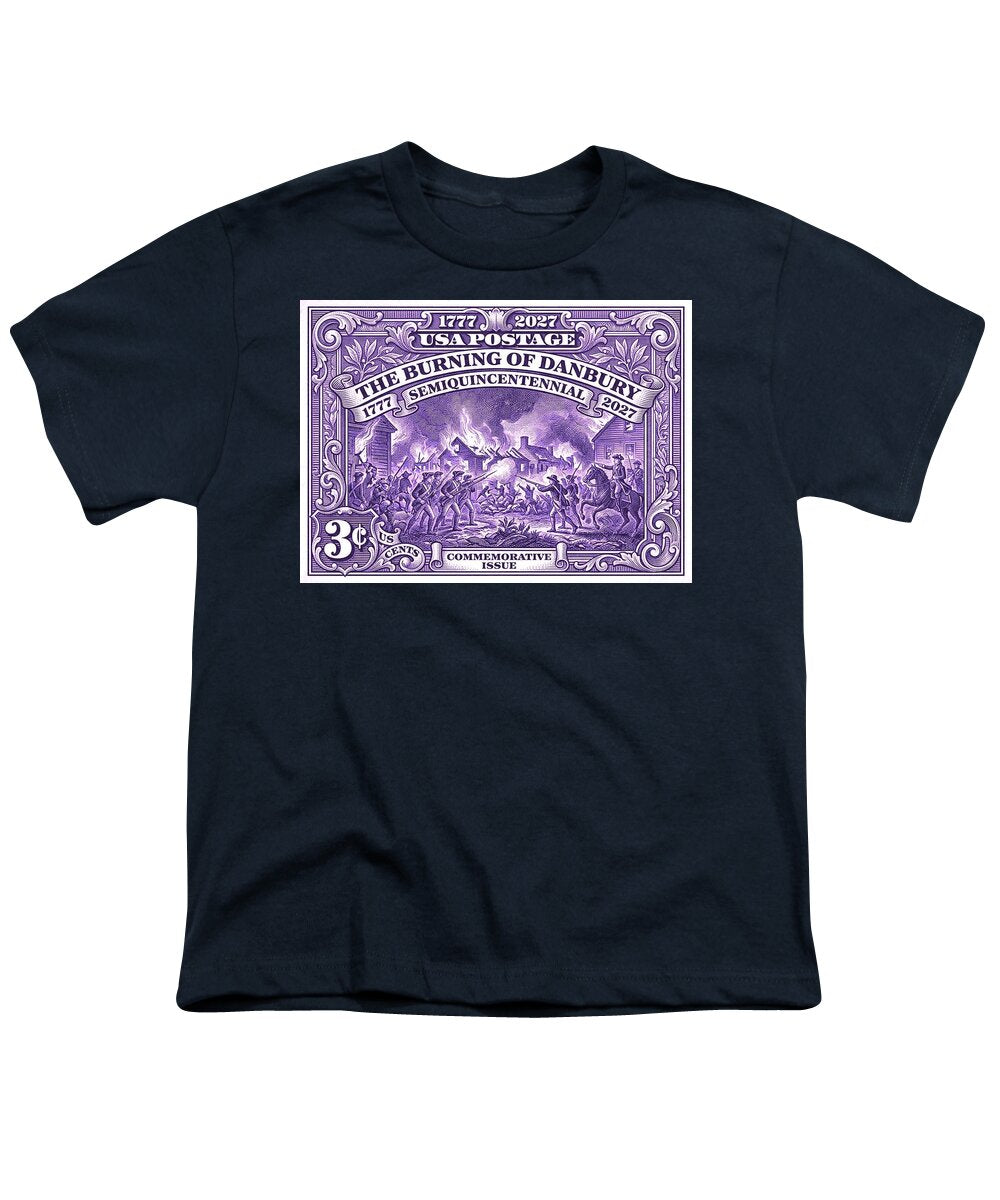 The Burning of Danbury 3c - Youth T-Shirt