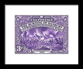 The Burning of Danbury 3c - Framed Print