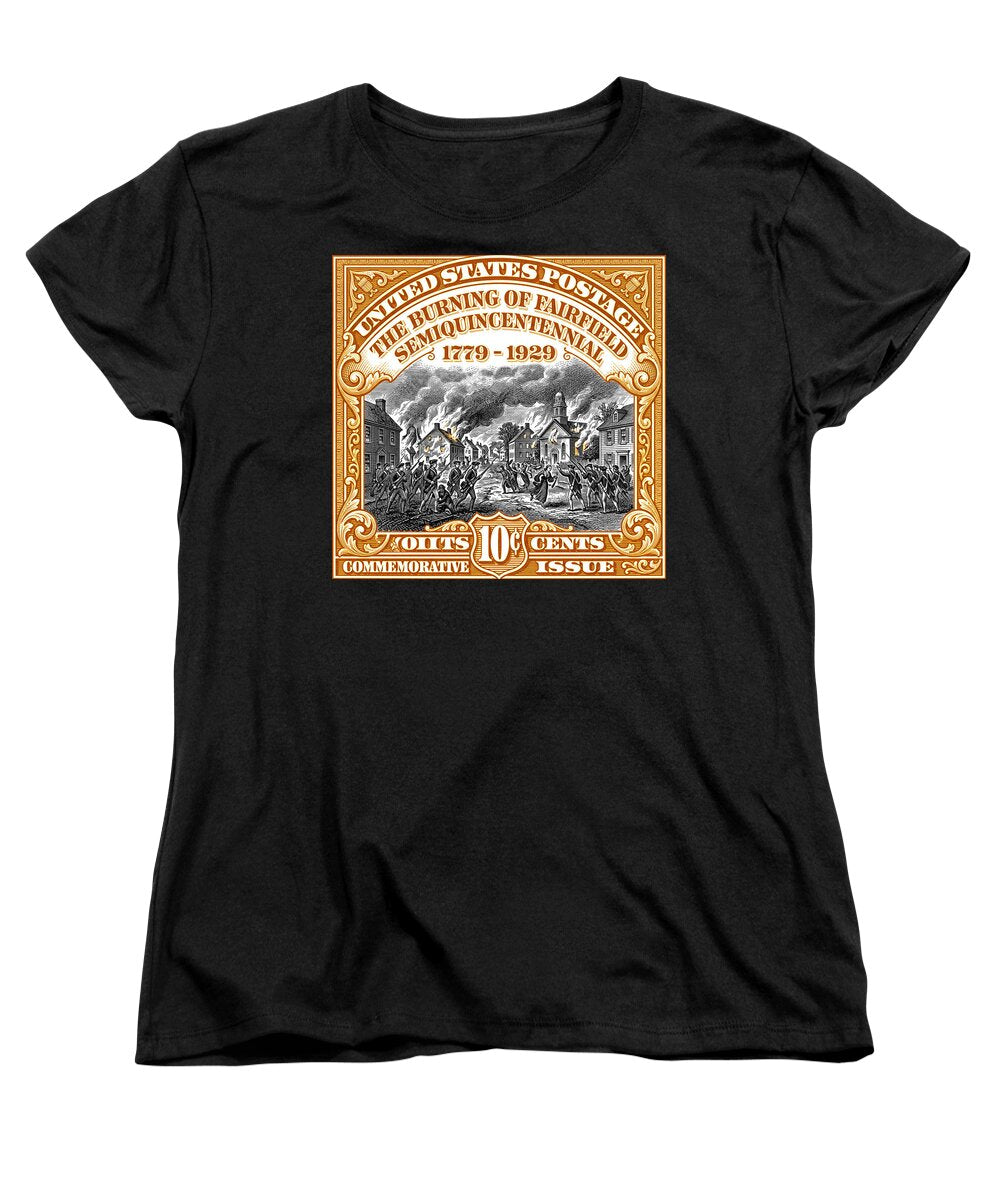Burning of Fairfield 10c 2 - Women's T-Shirt (Standard Fit)