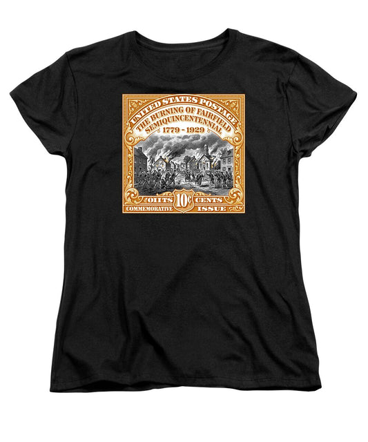 Burning of Fairfield 10c 2 - Women's T-Shirt (Standard Fit)