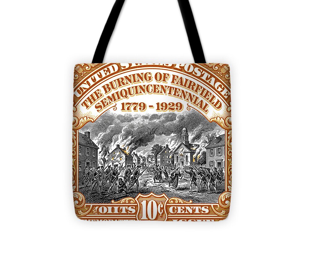 Burning of Fairfield 10c 2 - Tote Bag