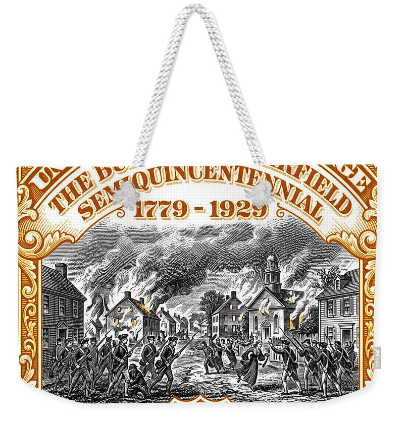 Burning of Fairfield 10c 2 - Weekender Tote Bag