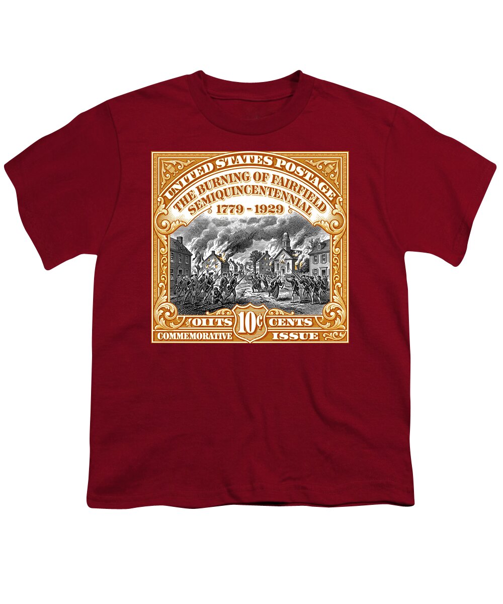 Burning of Fairfield 10c 2 - Youth T-Shirt