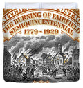 Burning of Fairfield 10c 2 - Duvet Cover