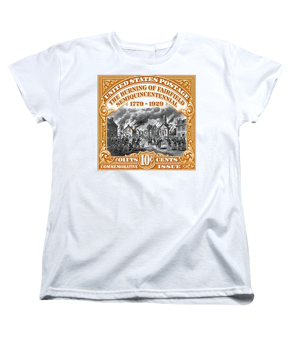 Burning of Fairfield 10c 2 - Women's T-Shirt (Standard Fit)
