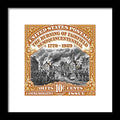 Burning of Fairfield 10c 2 - Framed Print