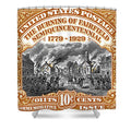 Burning of Fairfield 10c 2 - Shower Curtain