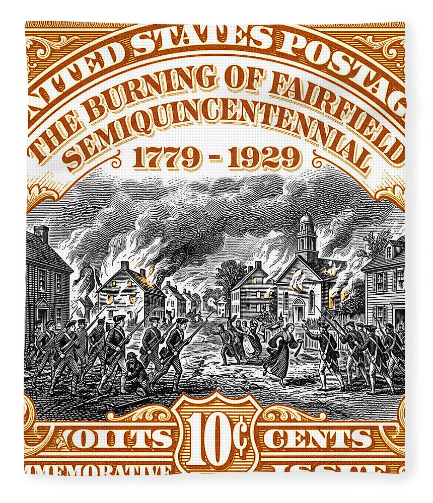 Burning of Fairfield 10c 2 - Blanket
