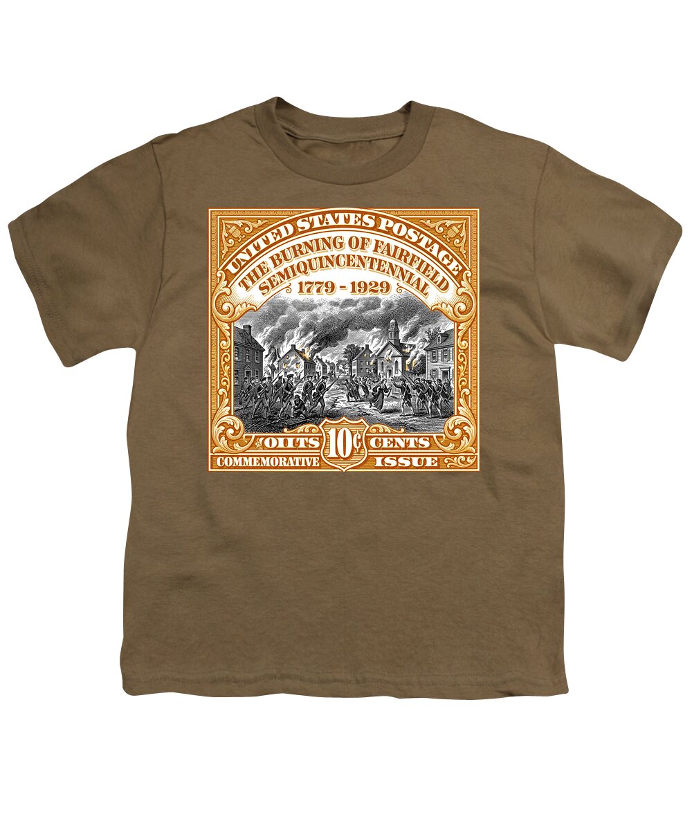 Burning of Fairfield 10c 2 - Youth T-Shirt