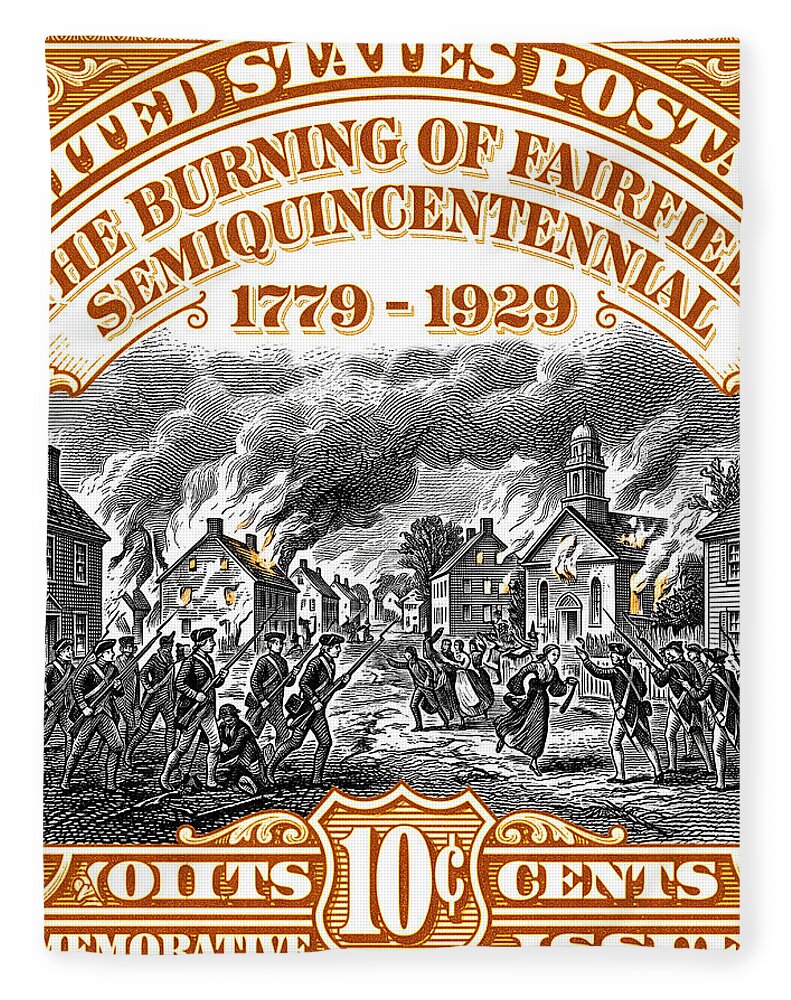 Burning of Fairfield 10c 2 - Blanket