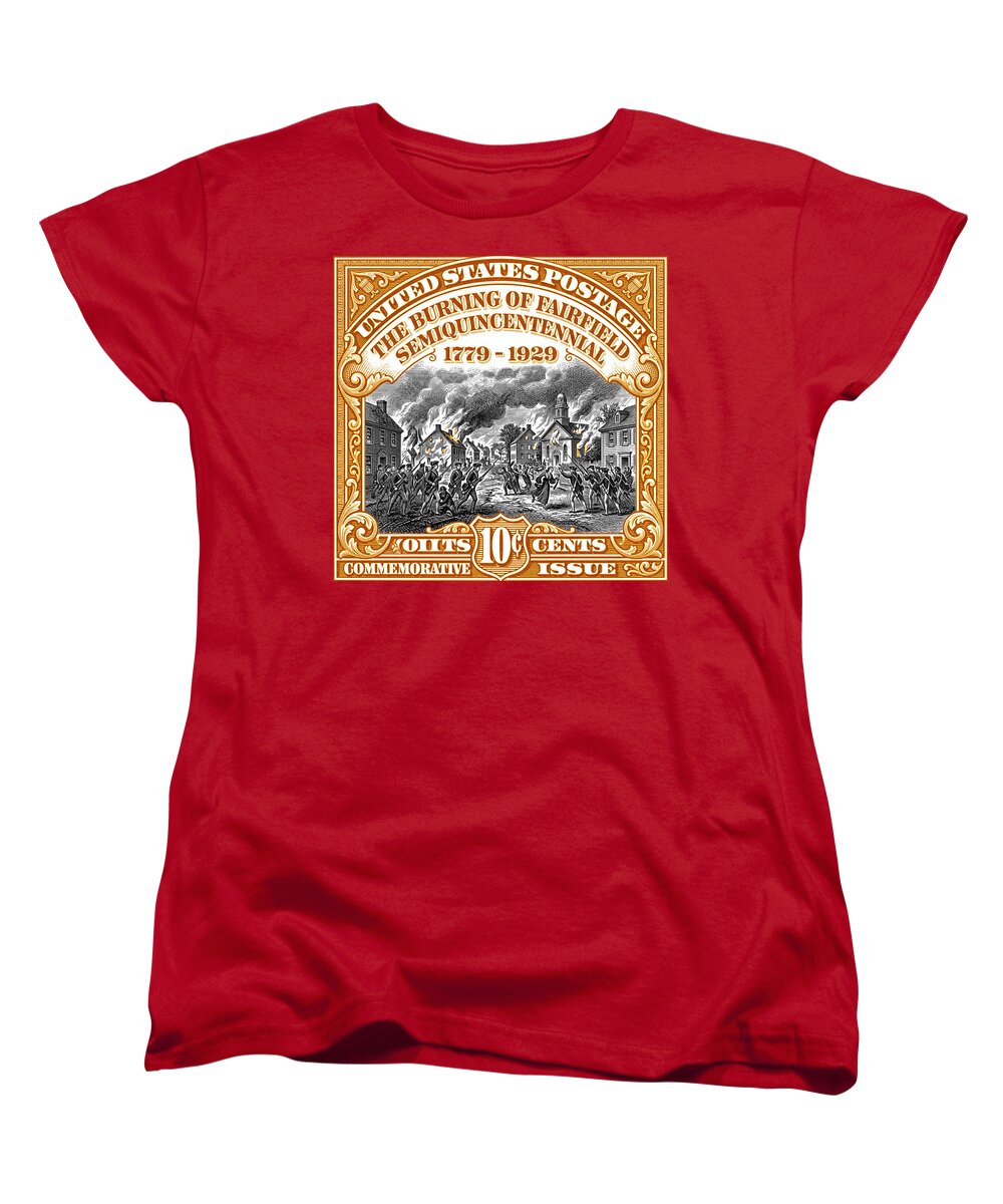 Burning of Fairfield 10c 2 - Women's T-Shirt (Standard Fit)