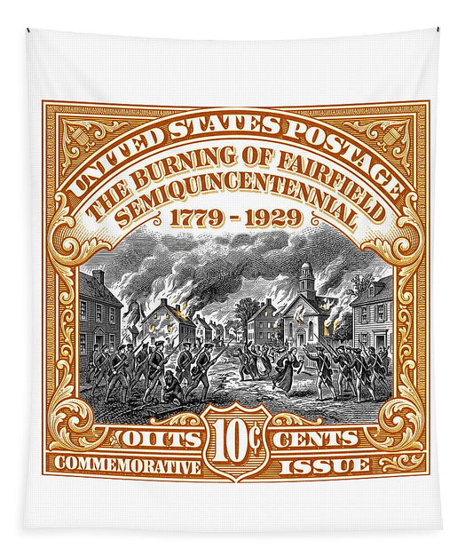 Burning of Fairfield 10c 2 - Tapestry