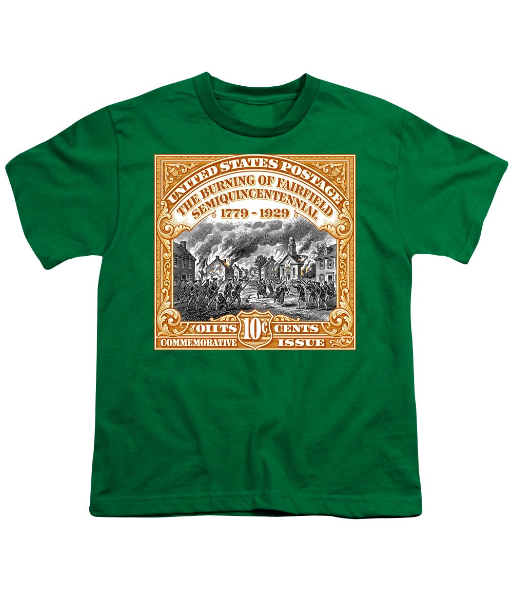 Burning of Fairfield 10c 2 - Youth T-Shirt