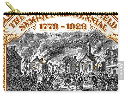 Burning of Fairfield 10c 2 - Zip Pouch