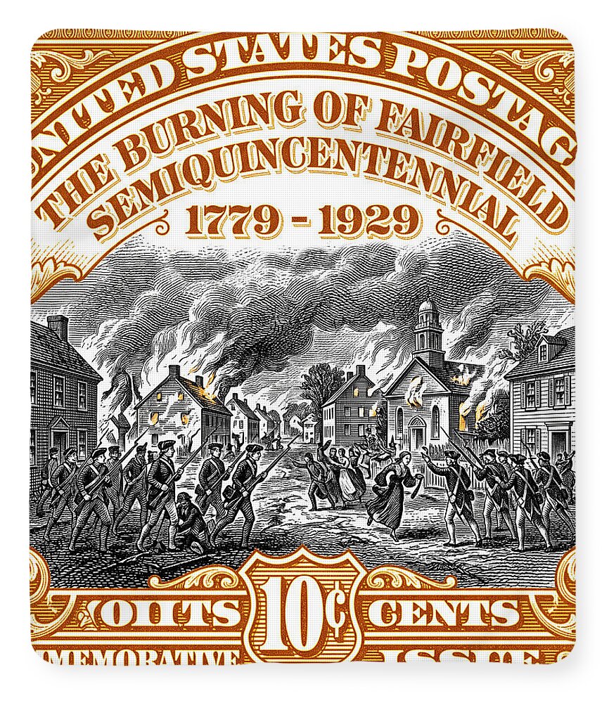 Burning of Fairfield 10c 2 - Blanket