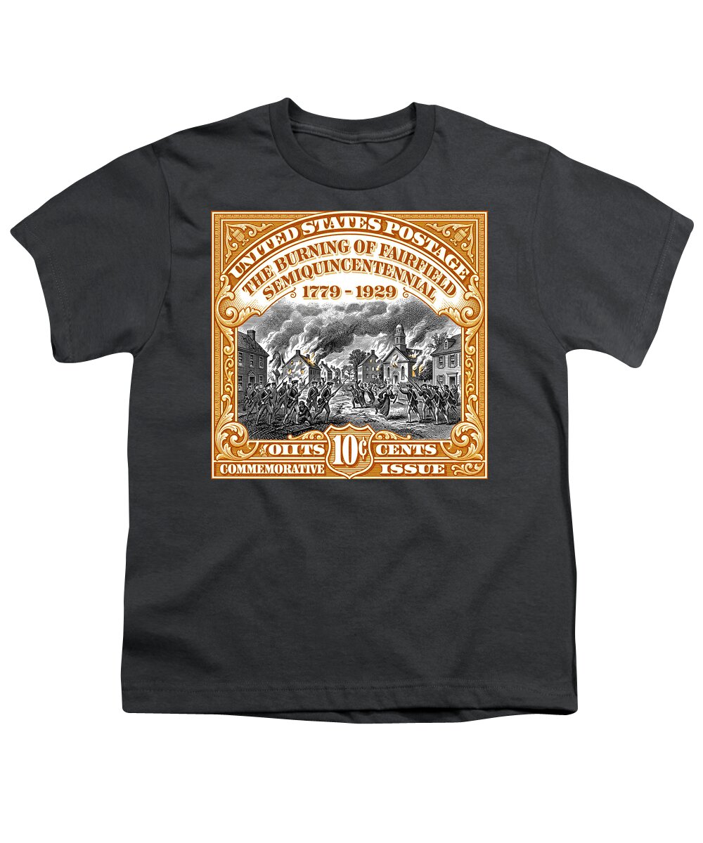 Burning of Fairfield 10c 2 - Youth T-Shirt