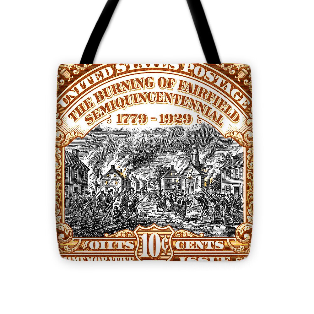 Burning of Fairfield 10c 2 - Tote Bag