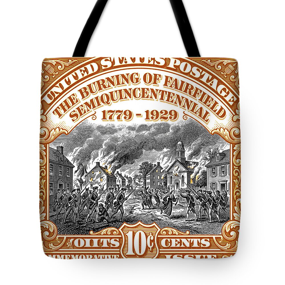 Burning of Fairfield 10c 2 - Tote Bag