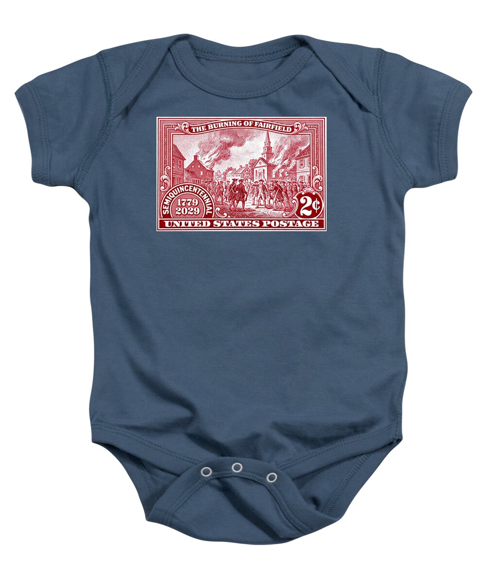 Burning of Fairfield 2c 1 - Baby One-Piece