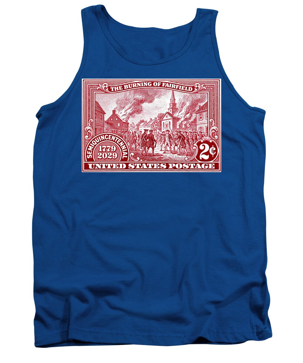 Burning of Fairfield 2c 1 - Tank Top