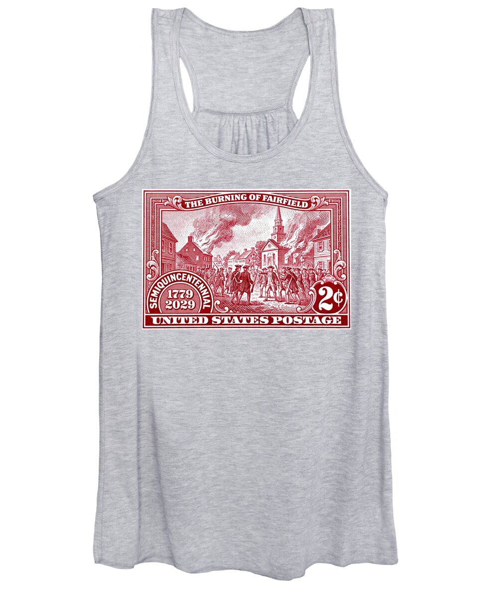Burning of Fairfield 2c 1 - Women's Tank Top