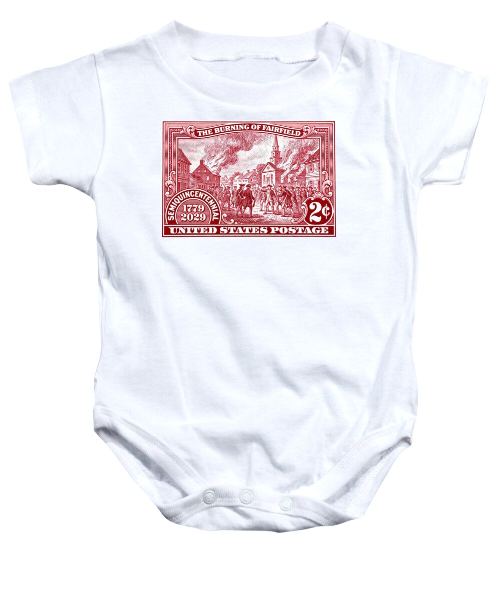 Burning of Fairfield 2c 1 - Baby One-Piece
