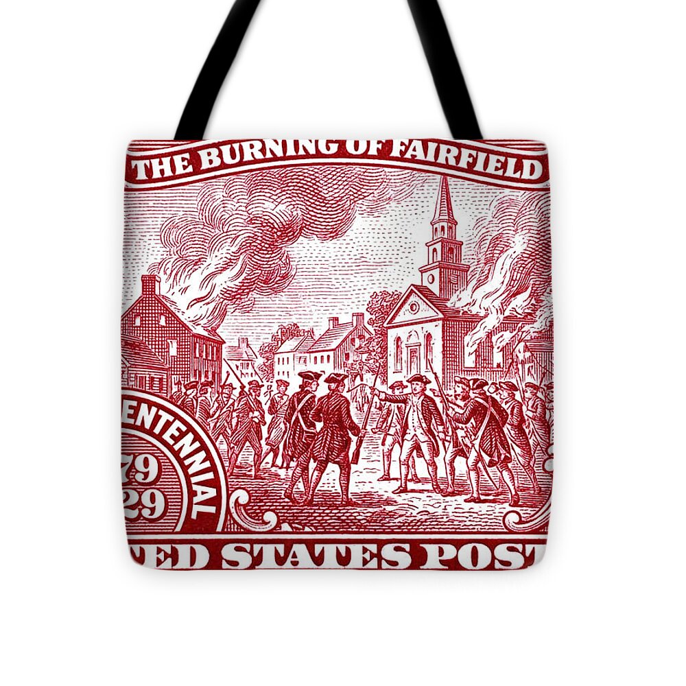 Burning of Fairfield 2c 1 - Tote Bag
