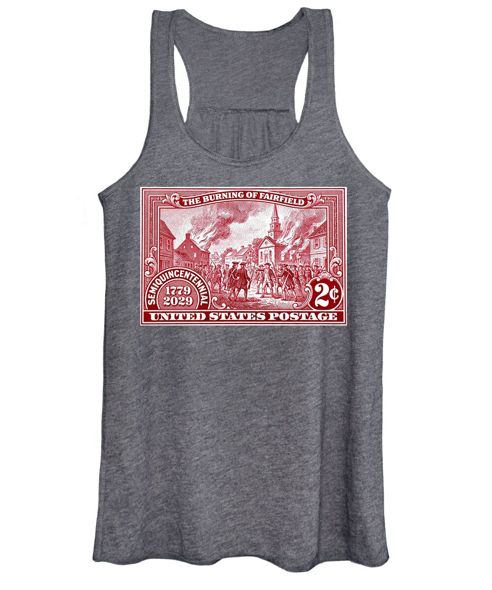 Burning of Fairfield 2c 1 - Women's Tank Top