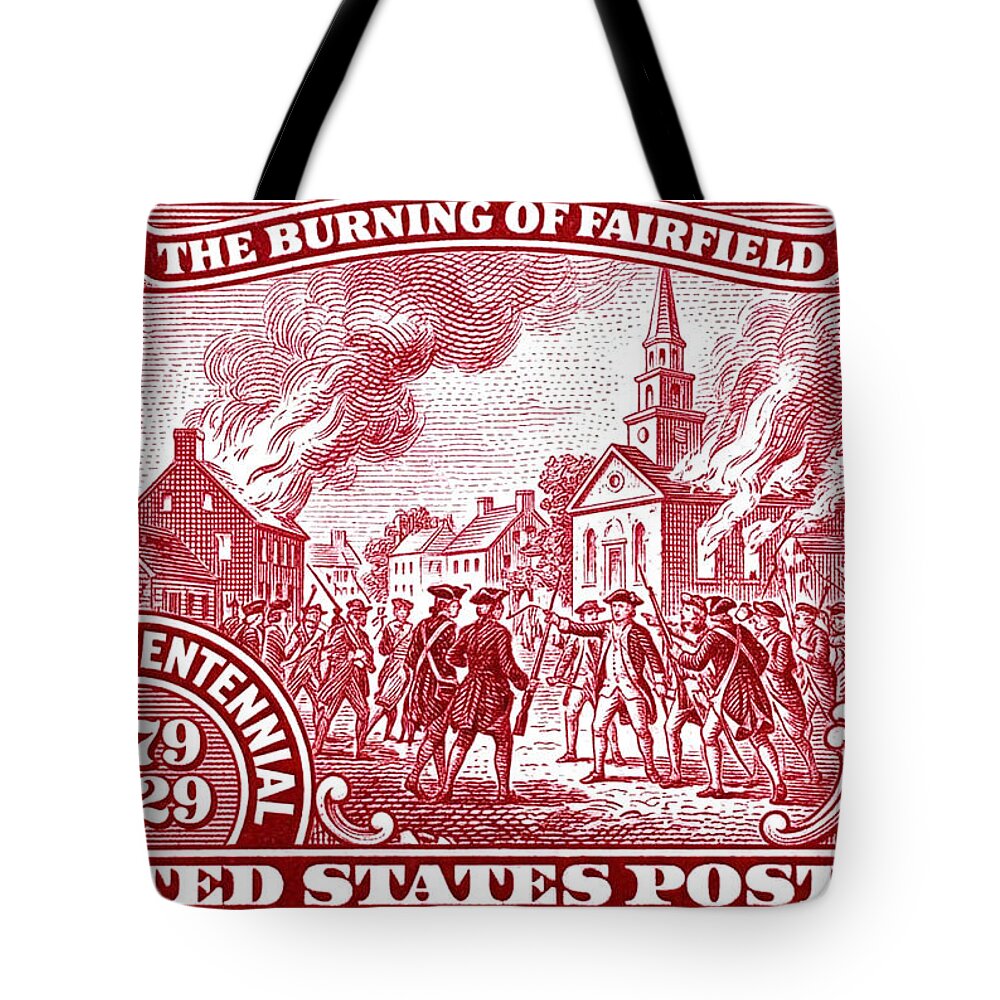 Burning of Fairfield 2c 1 - Tote Bag