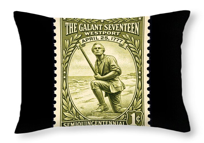 The Gallant Seventeen 1c 1 - Throw Pillow