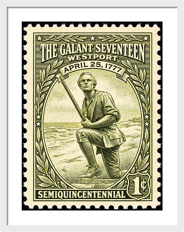The Gallant Seventeen 1c 1 - Framed Print