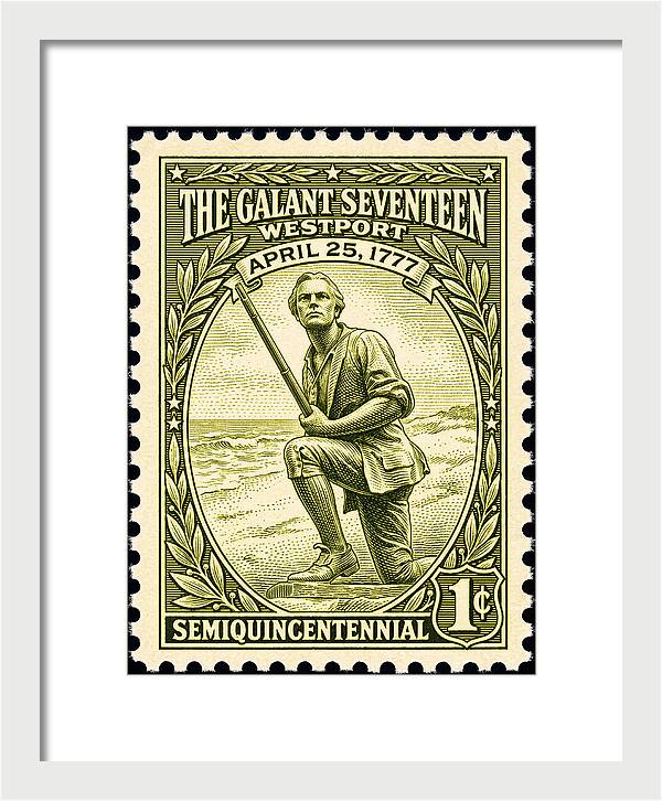 The Gallant Seventeen 1c 1 - Framed Print