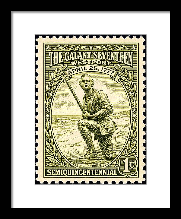 The Gallant Seventeen 1c 1 - Framed Print