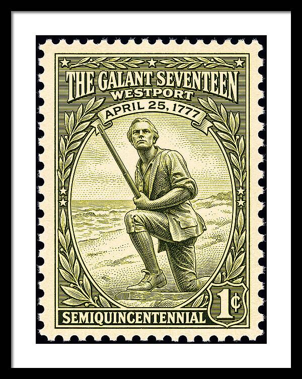 The Gallant Seventeen 1c 1 - Framed Print