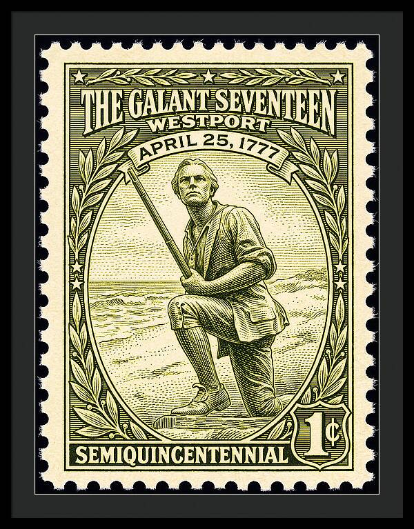 The Gallant Seventeen 1c 1 - Framed Print